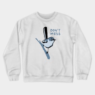 blue-gray gnatcatcher Crewneck Sweatshirt